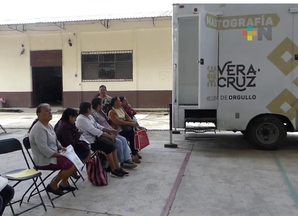 Sesver con mastografías gratuitas, atendió a mujeres en Zacualpan